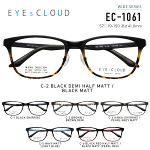 �A�C�N���E�h ���K�l�t���[�� EYEs CLOUD WIDE SERIES EC-1061 �O�b�h�f�U�C���� �j�����p �E�F�����g�� �ዾ �x�t�� �x�Ȃ� �ɒB���K�l �T�C�Y�F57 �������K�i �������