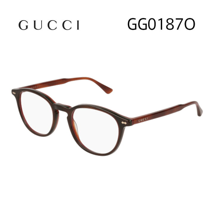 楽天市場】グッチ メガネフレーム GUCCI GG01870 男女兼用 ボストン  