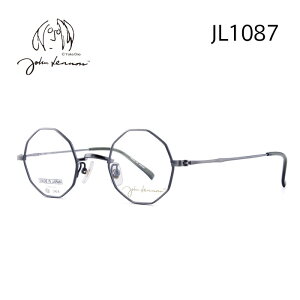ジョンレノン メガネフレーム John Lennon JL1087 男女兼用 ラウンド 眼鏡 度付き 度なし 伊達メガネ サイズ:43 国内正規品 おしゃれ 送料無料