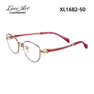 ラインアート メガネフレーム LineArt XL1682 レディース フォックス 眼鏡 度付き 度なし 伊達メガネ サイズ:50 国内正規品 おしゃれ 送料無料