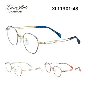 ラインアート メガネフレーム LineArt XL11301 i-Diary レディース ラウンド 眼鏡 度付き 度なし 伊達メガネ サイズ:48 国内正規品 おしゃれ 送料無料