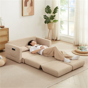 即納【1年保証】2 seater sofa ソファ 2人掛け 収納付き ファブリック 両側に肘掛け付き 木脚外し可能 ローソファ コンパクト ひとり暮らし カウチソファー