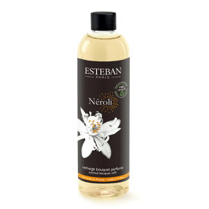 ネロリ フレグランスリフィル 250ml 詰め替え用【エステバン】【日本香堂】 ディフューザー ジャスミン ベルガモット アロマ 睡眠 ルームフレグランス 室内香 フレグランス リフィル 模様替