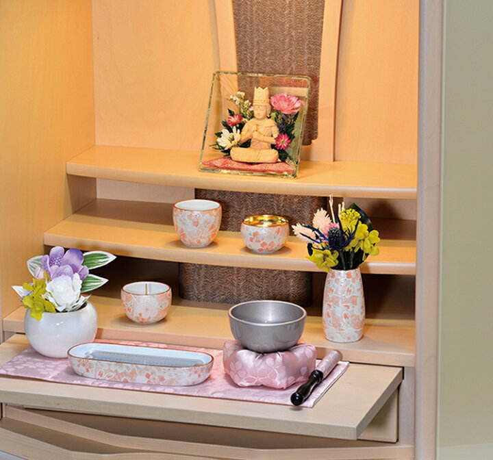 楽天市場】【5点セット】五具足 天音[あまね]雅桜 ピンク【有田焼 