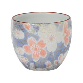 【茶湯器】天音[あまね]　雅桜　茶湯器〔ブルー〕【有田焼】【日本製】【具足】【仏具】【ミニ仏壇】【線香】【桜】【陶器】【おしゃれ】【モダン仏具】【御供】【御霊前】【ギフト】【お彼岸】【お盆】【法要】