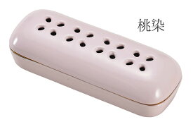 【無地】寝かせる線香皿〔小〕有田焼　無地〔瑠璃・桃染〕【小サイズ】【線香皿】【香炉】【香炉】【線香皿】【お線香】【横置き】【仏具】【かわいい】【陶器】【おしゃれ】【寝かせる】【お線香 横置き】【横置き香炉】【横置き】【香炉】