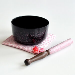 【お買い得品】【ma-7】香雲りんセット「さくら」2.3寸 角布団桜ラメ・りん棒桜ラメ【りん】【おりん】【りんセット】【りん棒】【りん布団】【仏具】【癒し】【音色】【特売】【掘り出