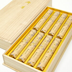 薫寿堂 花琳飛燕〔ひえん〕短寸 8把入 桐箱 #087【ご進物お線香】【花琳シリーズ】【沈香】【白檀】【贈答用】【お線香】【進物用線香】【新盆見舞い】【お盆】【喪中見舞】【お悔やみ】