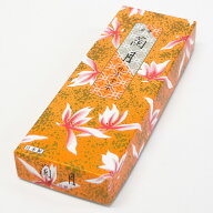 【孔官堂】名香「蘭月」長寸10把入【有煙】【蘭の花】【ラン】【生薬】【お線香】【長寸】【長い】【御供…