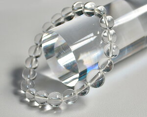 【サイズ変更可能】【数珠ブレスット】【ネコポス便対応】腕輪念珠「水晶」10mm18珠【ブレス】【天然石】【パワーストーン】【腕輪ブレスレット】【数珠】【アクセサリー】【お守り】【