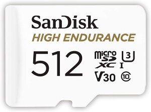 y TfBXN Ki z SanDisk hCuR[_[Ή microSDJ[h 512GB UHS-I Class10 U3 V30Ή SDSQQNR-512G-GH3IA VpbP[W