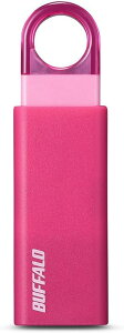 バッファロー BUFFALO ノックスライド USB3.1(Gen1) USBメモリー 32GB ピンク RUF3-KS32GA-PK