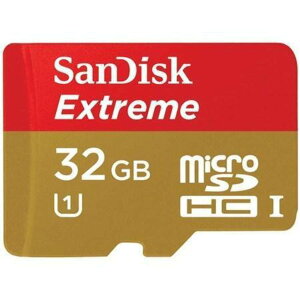 SanDisk �T���f�B�X�N Extreme microSDXC 32GB UHS-I U3 V30 A2 Class10 �ő�Ǎ�100MB/s �ő发��60MB/s SDSQXAT-032G-JN3MD