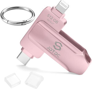 JDTDC Apple MFi FiPhone USB128 GBE256GBE512GBiPhone Ot[ tbVhCu ^CvC USB Memory iPad ACtH CgjO Lightning  X}z ʐ^f[^ۑ OXg[W 