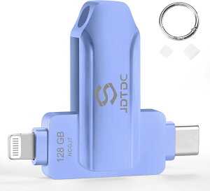 JDTDC 128 GB�E256GB�E512GB Apple MFi �F��iPhone USB�������t���b�V���h���C�u iPhone �������[ �o�b�N�A�b�v iPad �A�C�t�H�� Lightning �������A�C�t�H�� �A�C�p�b�g �X�}�z �ʐ^�f�[�^�ۑ� �^�C�vC USB-C �A