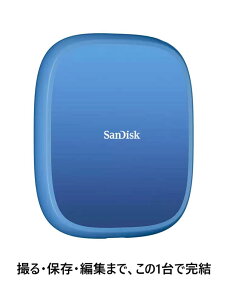 SanDisk �|�[�^�u��SSD 1TB Creator Phone SSD MagSafe�Ή� USB-C ����1000MB/s �O�t��SSD iPhone�Ή� ProRes 4K�^�� �h�H �h�o �ϏՌ� SDSSDE62C-1T00-J25