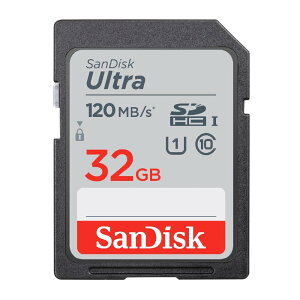 �y �T���f�B�X�N ���K�i �zSanDisk Ultra SDHC�J�[�h 32GB UHS-I Class10 �ő�120MB/s �����]�� �t��HD�Ή� �h�� �ϏՌ� SD�J�[�h �������[�J�[�h �T���f�B�X�N SanDisk Ultra SDSDUN4-032G-GHJNN �V�p�b�P�[�W