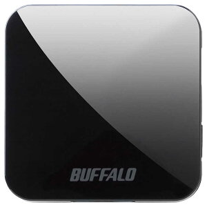 BUFFALO WMR-433W2-BK ����LAN���[�^�[ 11ac/n/a/g/b 433/150Mbps �g���x�����[�^�[ �u���b�N
