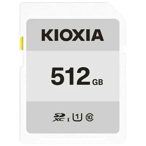 KIOXIA �L�I�N�V�A SDXC�J�[�h 512GB EXCERIA BASIC KSDER45N512G UHS-I U1 Class10 �ő�Ǐo45MB/s