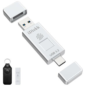 iDiskk �w��F�� USB�������E�t���b�V���h���C�u 512GB USB3.2 Gen2 �t���b�V���������[ �ő�ǎ�葬�x450MB/s �n�C�X�s�[�h�yUSB3.2+Type-C�R�l�N�^���� APP�g�p�ƕs�g�p��I������zOTG�O�t��USB�f�B