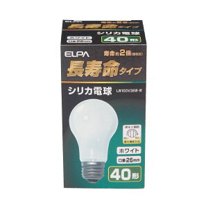 �y�܂Ƃ߁z �������V���J�d�� 40W�` E26 LW100V38W �y×10�Z�b�g�z