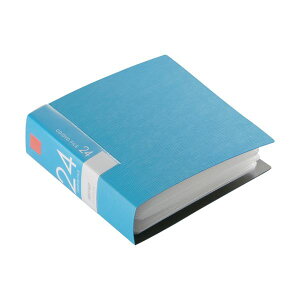 �i�܂Ƃ߁j�o�b�t�@���[CD&DVD�t�@�C���P�[�X �u�b�N�^�C�v 24�����[ �u���[ BSCD01F24BL 1�y×10�Z�b�g�z