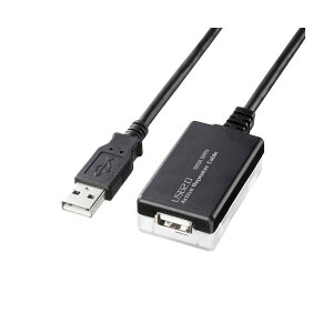 �i�܂Ƃ߁j�T�����T�v���C ����USB2.0�A�N�e�B�u���s�[�^�[�P�[�u�� (A)�I�X-(A)���X 12m KB-USB-R212N 1�{�y×10�Z�b�g�z