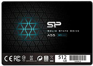 VRp[ SSD 512GB 3D NAND̗p SATA3 6Gb/s 2.5C` 7mm PS4mF A55V[Y SP512GBSS3A55S25