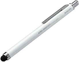 エレコム タッチペン 超高感度タイプ ゲーミングスタイラス iPhone iPad android で使える ホワイト P-TPCNWH