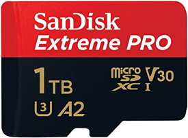 マイクロSD 1TB サンディスク Extreme PRO microSDXC A2 SDSQXCZ-1T00 海外パッケージ品