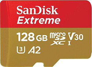TfBXN Ki microSD 128GB UHS-I U3 V30 ő90MB/s Full HD 4K SanDisk Extreme SDSQXAA-128G-GH3MA