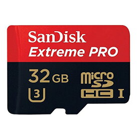 SanDisk/サンディスク Extreme Pro 32GB UHS-I(U3)対応 microSDカード 633倍速(95MB/s) SDSDQXP-032G-G46A