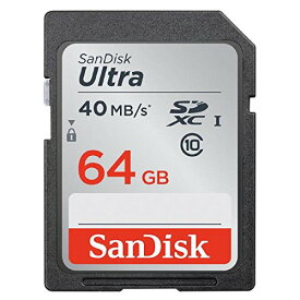 SanDisk Ultra SDXCカードUHS-I Class10 64GB 40MB/Sec 国内正規品 SDSDUN-064G-J01
