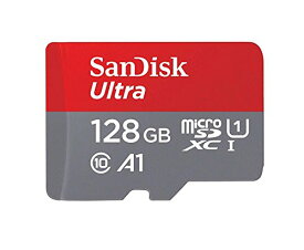 SanDisk microSDカード 128GB 100MB/秒 アプリ最適化 A1対応 UHS-1 超高速 海外パッケージ品 SDカード変換アダプター付き