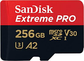 SanDisk ( サンディスク ) 256GB Extreme PRO microSDXC A2 SDSQXCZ-256G 海外パッケージ