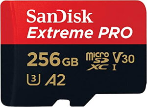SanDisk ( TfBXN ) 256GB Extreme PRO microSDXC A2 SDSQXCZ-256G COpbP[W