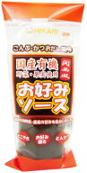 ヒカリお好みソース関西風・チューブ【メール便不可】【1梱包4袋までコンパクト便OK】