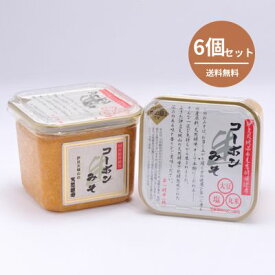 コーボンみそ 750gx6個　【第一酵母株式会社】 【メール便・コンパクト便不可】