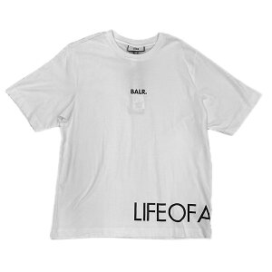 ���S�i10%OFF�N�[�|�����s���� �{�[���[�iBALR.�j�@B11121063 WHT�@�T�b�J�[�@LIFE OF A BALR. T-SHIRT ����T�V���c 22SS