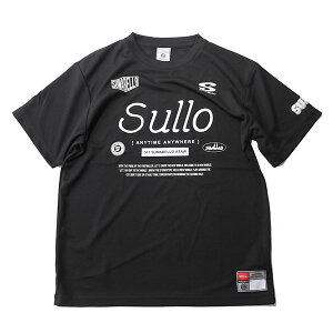 <全品10%OFFクーポン発行中> <ネコポス発送 送料無料> スージョ(SULLO) 1720104034 BLK サッカー フットサル ジュニア プラクティスシャツ Jr INTRO TEE 25SS