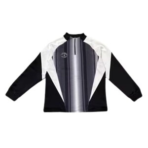 ���S�i10%OFF�N�[�|�����s���� soccer junky�i�T�b�J�[�W�����L�[�j�@SJ25A08 2�@�T�b�J�[�@�t�b�g�T���@future STRIPE �g���[�j���O Half Zip 25SS
