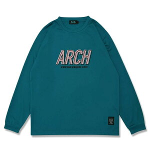 lR|X  ARCHiA[`j@T325112 TEAL@oXPbg{[@TVc@shade logo L/S tee DRY 25FW