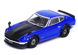 INNO Models 1/64 日産 フェアレディ Z (S30) ブルー (カーボンボンネット)