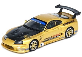 INNO Models 1/64 トヨタ スープラ (A80) GT300 TOP SECRET ゴールド
