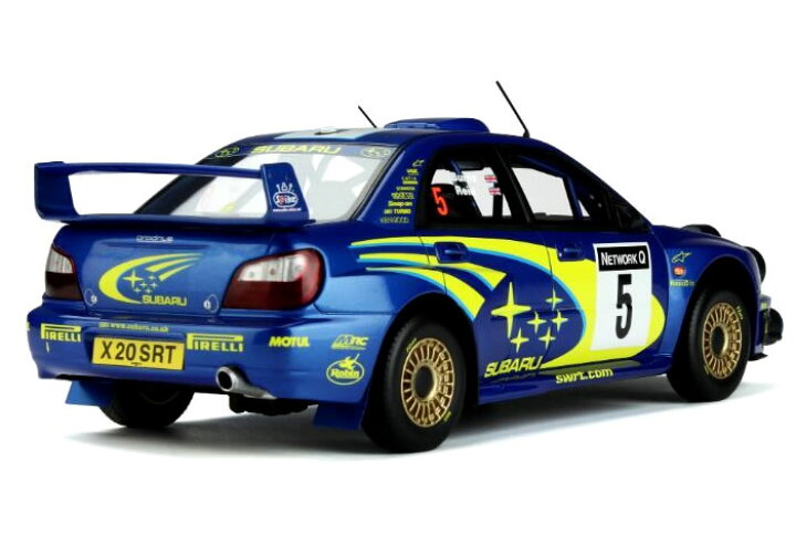 楽天市場】OttO mobile 1/18 スバル インプレッサ WRC ブルー : カー 