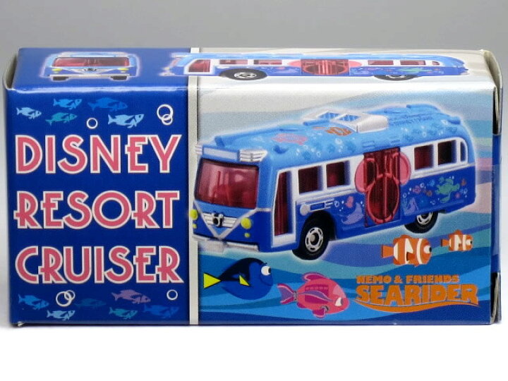 楽天市場 特注トミカ 東京ディズニーリゾート リゾートクルーザー ニモ フレンズ シーライダー 17 カーホビーショップ アンサー