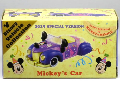 楽天市場 特注トミカ ディズニービークルコレクション ミッキーのロードスター 19 Special Version バースデー誕生日記念 カーホビーショップ アンサー