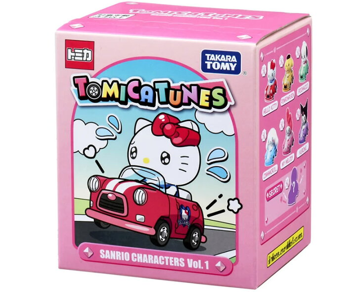 楽天市場】トミカチューンズ サンリオキャラクターズ Vol.1 (1BOX:6個 