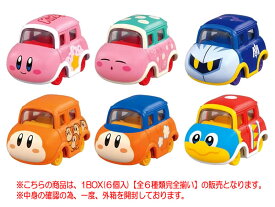 ドリームトミカ 星のカービィコレクション (1BOX:6個入)【★全6種類 完全揃い★】【中身確認の為、外箱開封済】