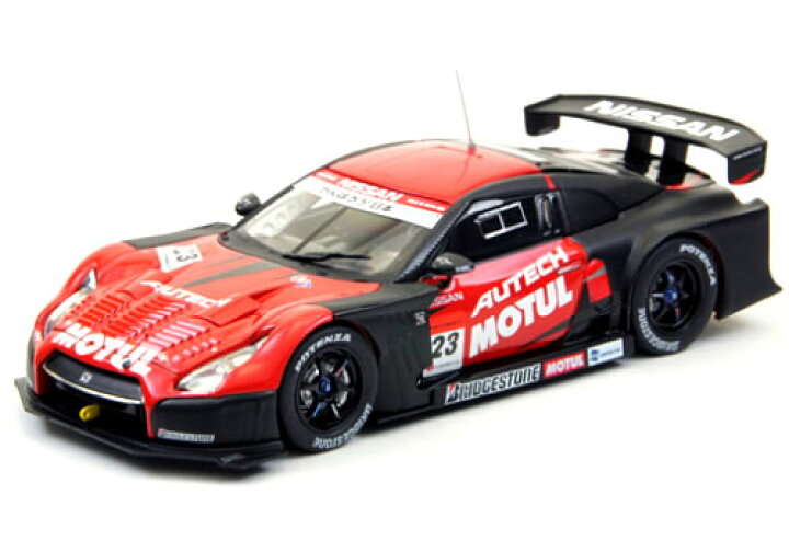 楽天市場】エブロ 1/43 スーパーGT 2012 MOTUL AUTECH GT-R 岡山テスト 